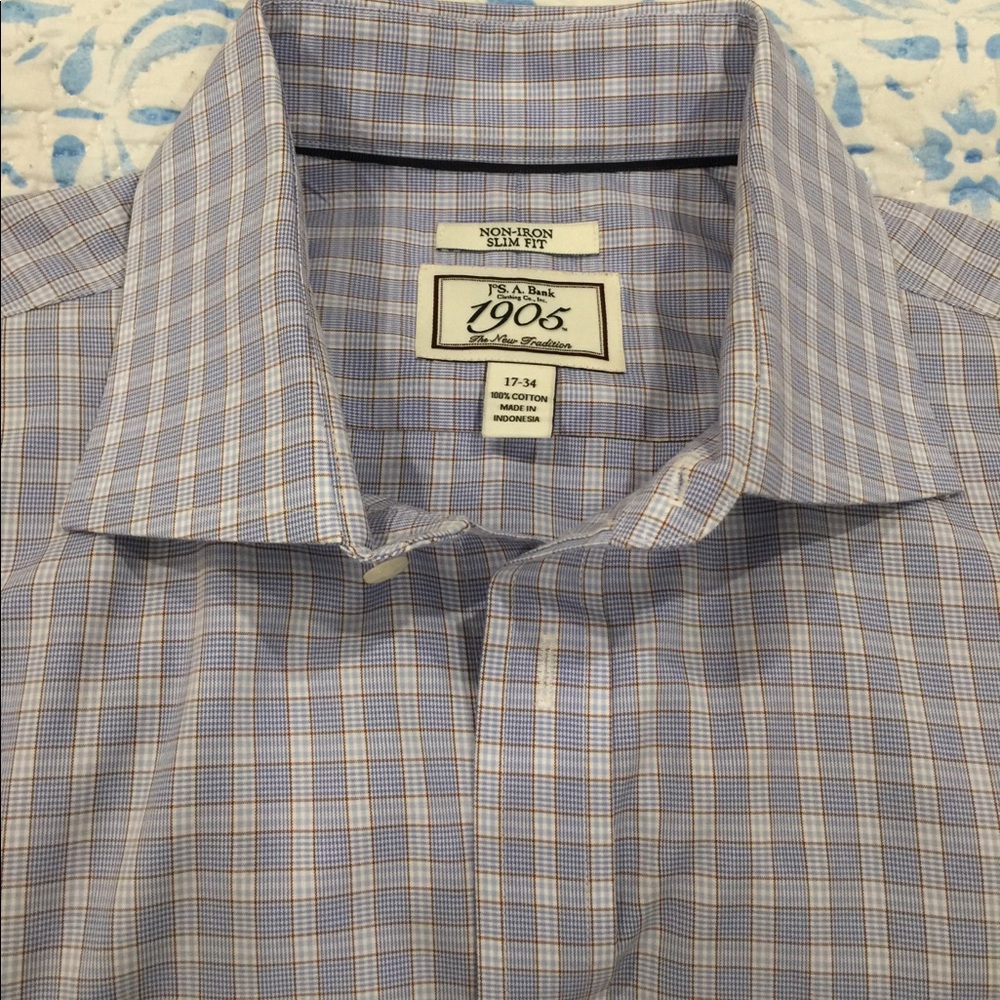 Jos. A. Bank Men’s Dress Shirt NON-IRON SLIM FIT